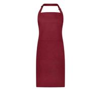 Brand Lab Bibbed Full Apron Burgundy (One Size)