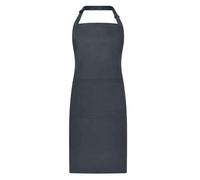 Brand Lab Bibbed Full Apron Charcoal (One Size)