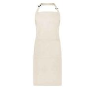 Brand Lab Bibbed Full Apron Natural (One Size)