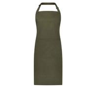 Brand Lab Bibbed Full Apron Olive Green (One Size)