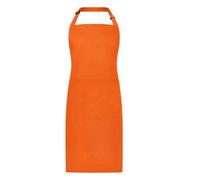 Brand Lab Bibbed Full Apron Orange (One Size)