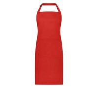 Brand Lab Bibbed Full Apron Red (One Size)