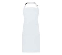 Brand Lab Bibbed Full Apron White (One Size)