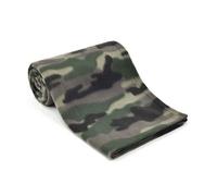 Brand Lab Camo Polar Fleece Dog Blanket Green (150Cm X 100Cm)