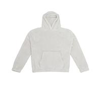 Brand Lab Men's Fluffy Fleece Hoodie in Natural | Size: Small Brand Lab Natural S