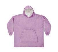 Brand Lab Men's Sherpa Fleece Hoodie in Lavender Brand Lab Lavender One Size