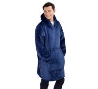 Brand Lab Men's Sherpa Fleece Hoodie in Navy Brand Lab Navy One Size