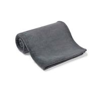 Brand Lab Pet Teddy Fleece Blanket in Charcoal | Size: Crib Brand Lab Charcoal Crib