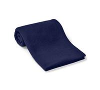 Brand Lab Plain Polar Fleece Dog Blanket Navy (100Cm X 80Cm)