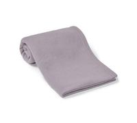 Brand Lab Plain Polar Fleece Dog Blanket Silver Grey (150Cm X 100Cm)
