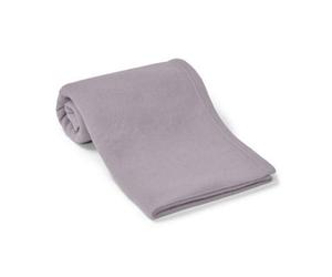 Brand Lab Plain Polar Fleece Dog Blanket Silver Grey (150Cm X 100Cm)