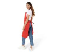 Brand Lab Unisex Adult Bibbed Apron Red (One Size)