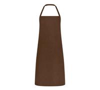 Brand Lab Unisex Adult Clic Bibbed Apron Chocolate (One Size)