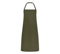 Brand Lab Unisex Adult Clic Bibbed Apron Dark Olive (One Size)