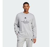 Adidas Brand Love French Terry Sweatshirt Grey M / Regular Man