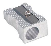 Brand New. 5 Star Pencil Sharpener Pocket-sized Metal for Max. Diameter 8mm Single Hole