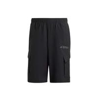adidas Terrex Men's Cargo Shorts - Black, Black, Size L, Men Black