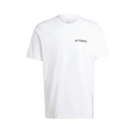 BRAND NEW Adidas Terrex Mountain Graphic T-Shirt White