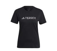 Adidas Logo Short Sleeve T-shirt Black L Woman