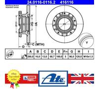 Brand New Brake Disc For Ford TRANSIT 06-14