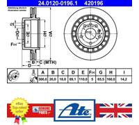 Brand New Brake Disc For Saab 9-5 97-09 12763593