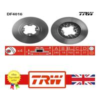 TRW DF4016 Brake disc