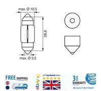 Brand New Bulb 1987302227 0233371-4 BOSCH - Genuine