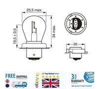 Brand New Bulb 1987302606 BOSCH - Genuine
