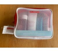 Brand New CLARINS Head To Toe Travel Set /Gift Set Travel Exclusive - Flight/Gym
