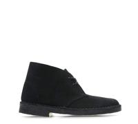 Official Clarks Originals Womens Desert Boot Black Suede - Brand New