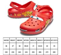 Brand New Crocs Lightning McQueen Cars ALL ADULT SIZES