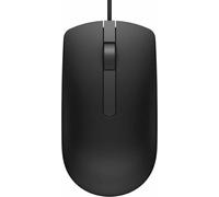 BRAND NEW DELL MOUSE MS116 USB WIRED-BLACK-SCROLL WHEEL 3 BUTTON UK