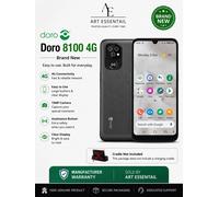 BRAND NEW DORO 8100 PHONE - UNLOCKED - 32GB - 4G - WIFI- BLUETOOTH - 13MP CAMERA
