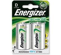Brand New. Energizer Battery Rechargeable Advanced Size D 1.2V NiMH 2500mAh HR20 Ref 626149 [Pack 2]