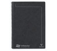 Brand New. Europa Notemaker Book Sidebound Ruled 80gsm 120 Pages A4 Black Ref 4862Z [Pack 10]