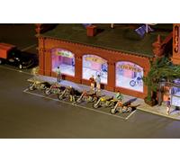 Brand New Faller Gauge H0 1:87, 6 Motorcycles, Item: 180603