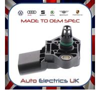 BOSCH 0261230266 Original Equipment Manifold Absolute Pressure (MAP) Sensor - Compatible with Select Porsche 911; Volkswagen Beetle, Golf, Jetta