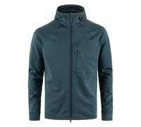 BRAND NEW Fjallraven Abisko Grid Fleece Hoodie Mountain Blue