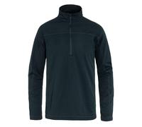 Fjällräven - Abisko Lite Fleece Half Zip - Fleece jumper size L, blue/black