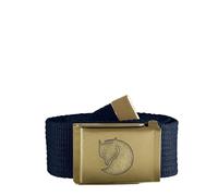 BRAND NEW Fjallraven Canvas Brass Belt 4cm Dark Navy