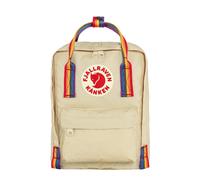 BRAND NEW - Fjallraven Kanken Rainbow Mini Light Oak-Rainbow Pattern