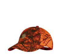 Fjallraven F77407-211 Lappland Camo Cap, Orange/Camo, L/XL