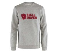 Fjällräven Logo Sweater Grey Red - L