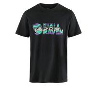 BRAND NEW Fjallraven Multicolor Logo T-shirt Black
