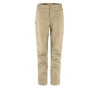 BRAND NEW - Fjallraven Womens Abisko Hike Zip-Off Trousers Reg Leg Fossil