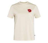 BRAND NEW Fjallraven Womens Fox Boxy Logo Tee Chalk White