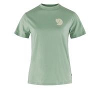 BRAND NEW Fjallraven Womens Fox Boxy Logo Tee Misty Green