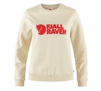 BRAND NEW Fjallraven Womens Logo Sweater Chalk White / Flame Orange