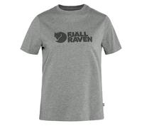 Official Fjallraven Womens Logo Tee Grey Melange - Brand New