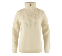 Fjallraven Womens Ovik Half Zip Knit Chalk White